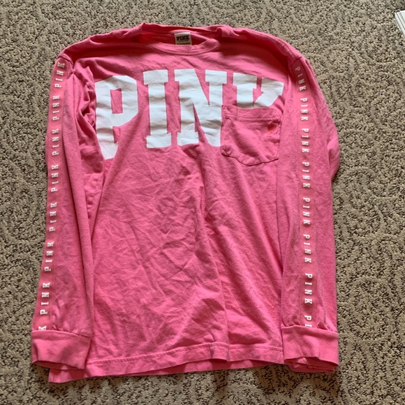 VS Pink long sleeve tee - Picture 1 of 3